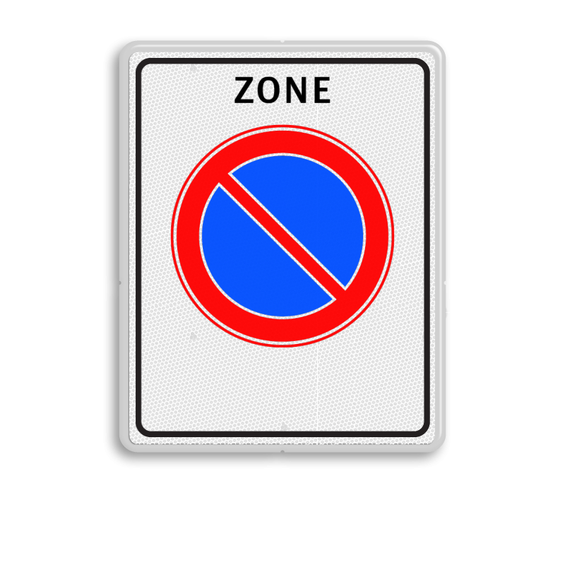 Afbeelding verkeersbord (zonebord)