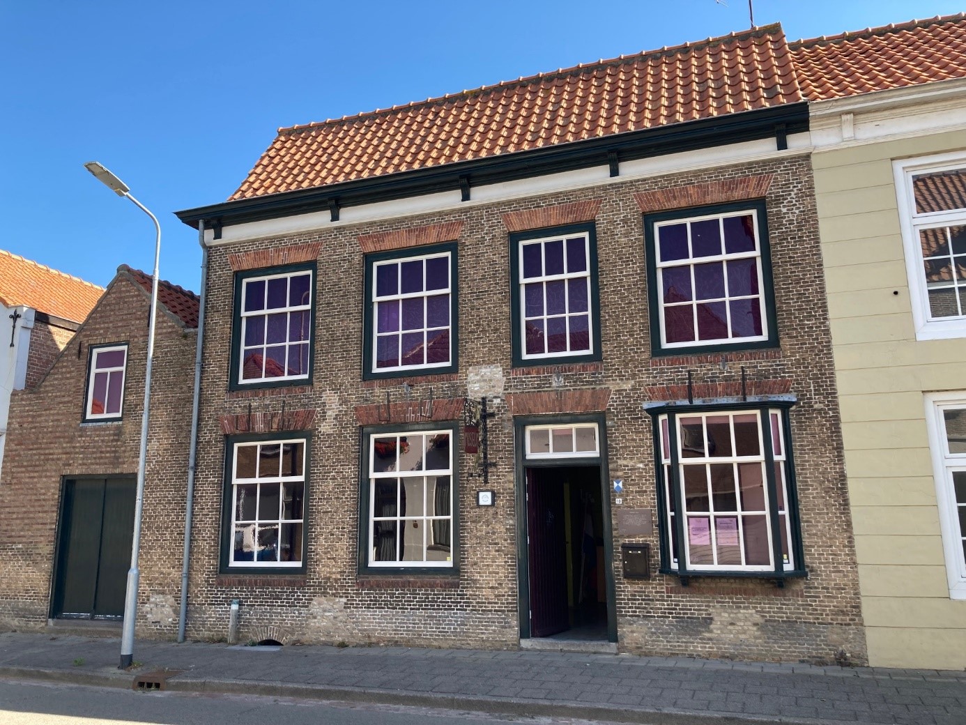 Vooraanzicht woning